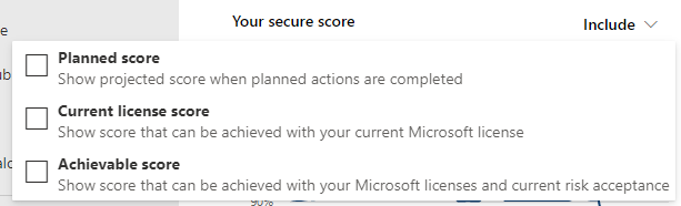 microsoft secure score