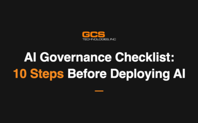 AI Governance Checklist: 10 Steps Before Deploying AI